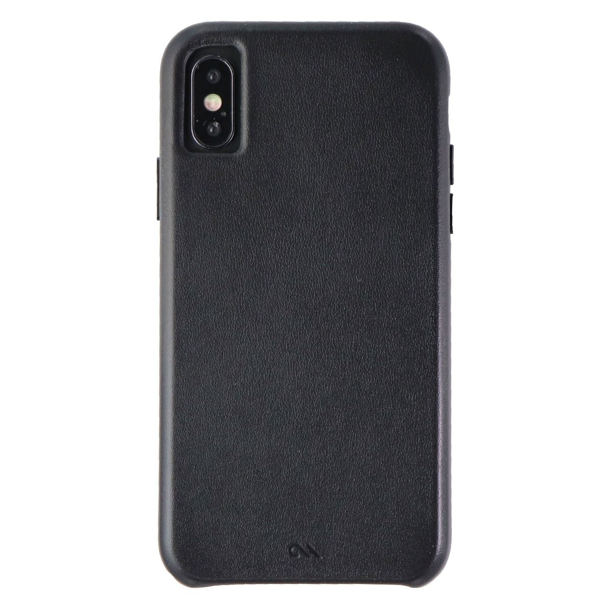 Case-Mate Barely There Genuine Leather Hard Case for Apple iPhone XS / X - Black Cell Phone - Cases, Covers & Skins Case-Mate - Simple Cell Bulk Wholesale Pricing - USA Seller