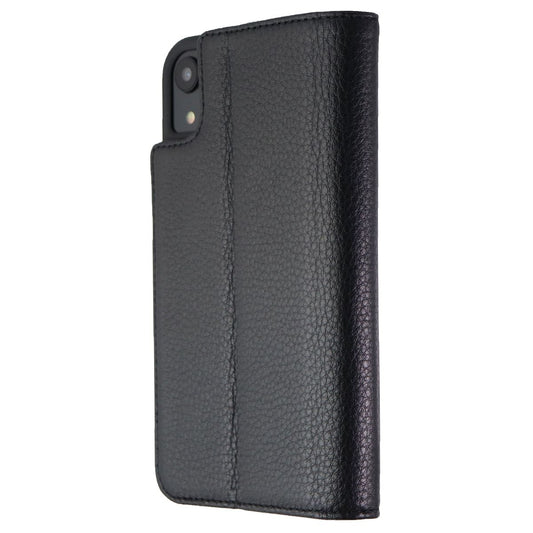 Case-Mate Wallet Folio Series Genuine Leather Case for Apple iPhone XR - Black