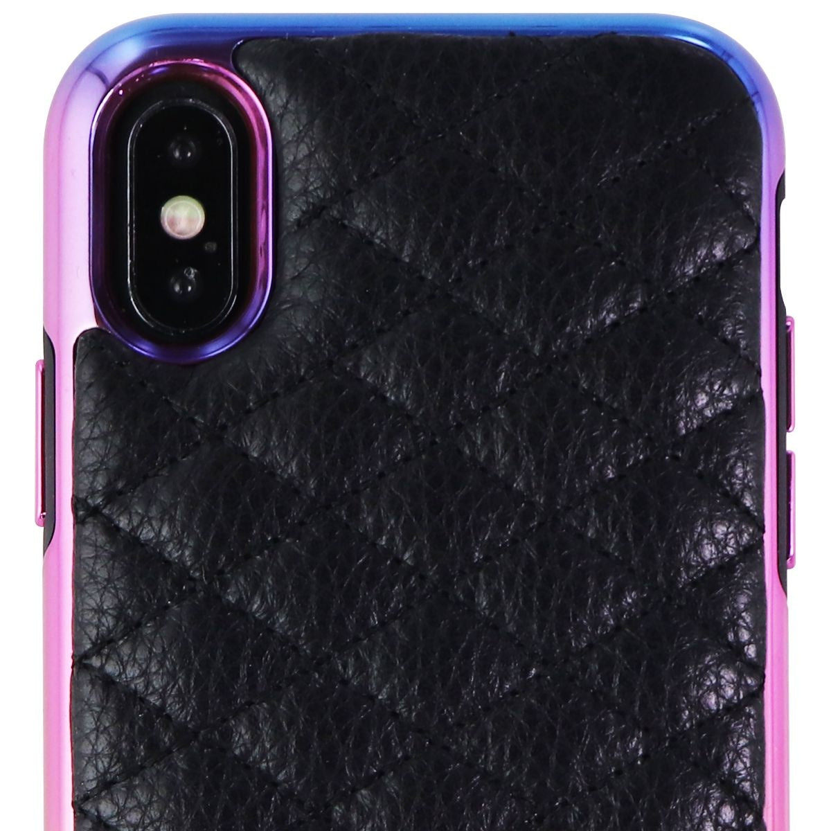 Rebecca Minkoff Quilted Oil Slick Case for Apple iPhone Xs / iPhone X - Black Cell Phone - Cases, Covers & Skins Rebecca Minkoff    - Simple Cell Bulk Wholesale Pricing - USA Seller