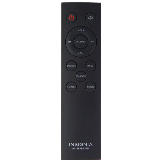OEM Remote - Insignia NS-SBAR21F20 for Insignia Soundbar System TV, Video & Audio Accessories - Remote Controls Insignia    - Simple Cell Bulk Wholesale Pricing - USA Seller
