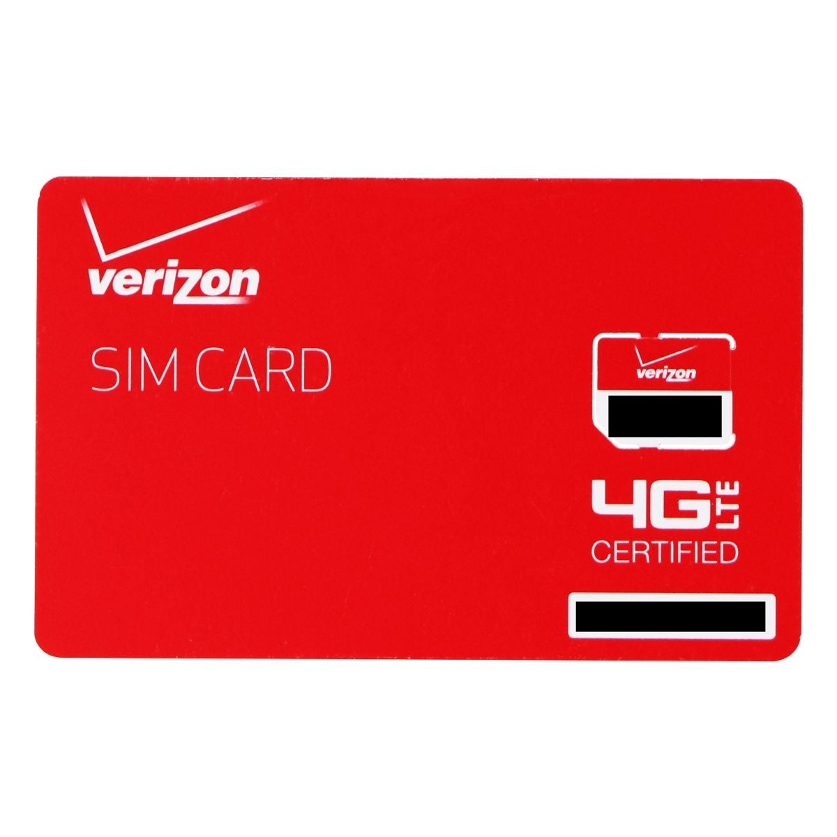 Verizon Wireless 4G LTE Micro SIM Card (BULKSIM3FF-D) for Verizon Smartphones Phone Cards & SIM Cards Verizon    - Simple Cell Bulk Wholesale Pricing - USA Seller