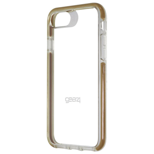 Gear4 Piccadilly Series Hybrid Case for Apple iPhone 7/8 – Clear/Gold border Cell Phone - Cases, Covers & Skins Gear4    - Simple Cell Bulk Wholesale Pricing - USA Seller