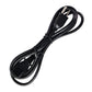 I-Sheng (6.5-Foot) 18-AWG Power supply Cable - Black (46693) Computer Parts - Power Supplies I-Sheng - Simple Cell Bulk Wholesale Pricing - USA Seller