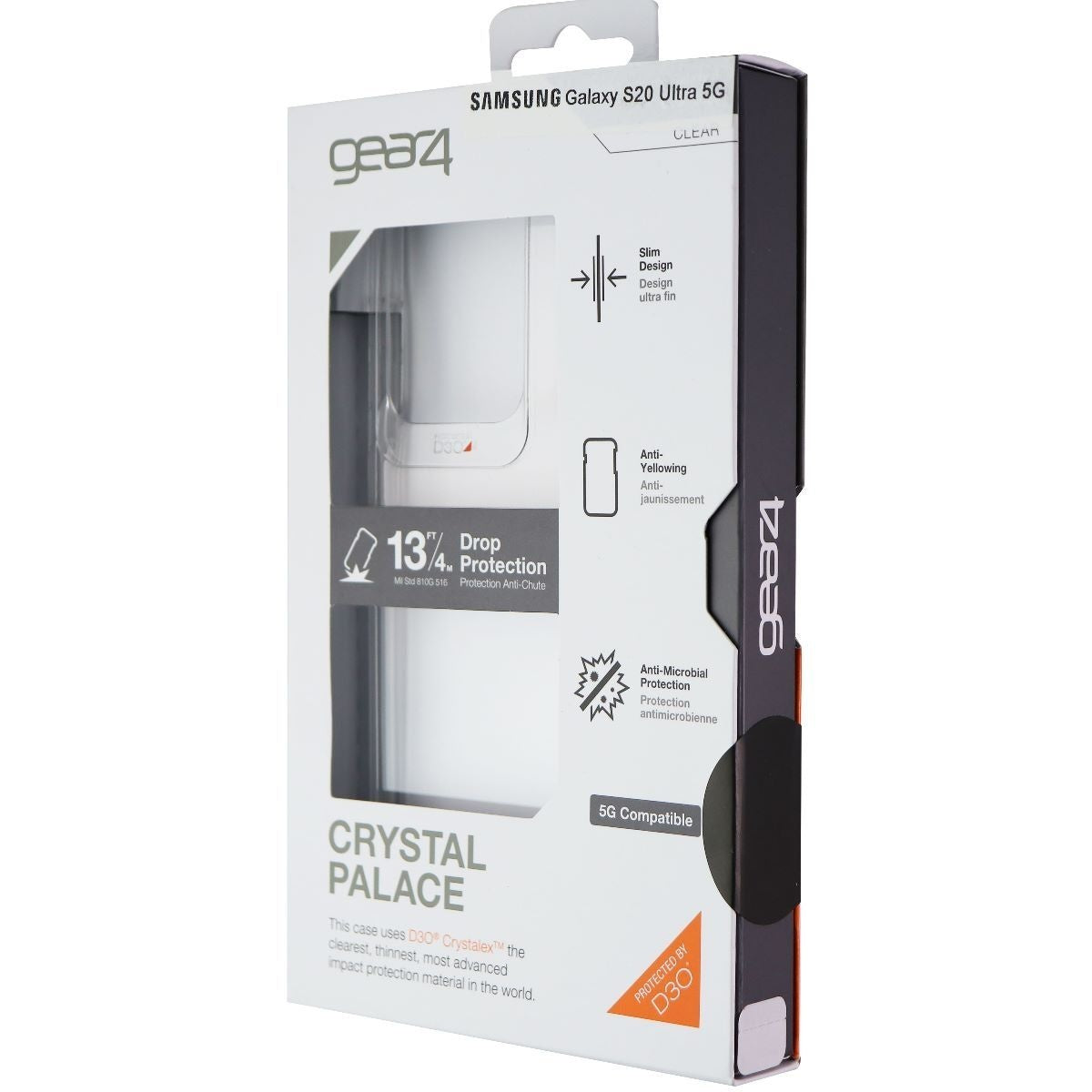 ZAGG Crystal Palace Series Hybrid Case for Samsung Galaxy S20 Ultra - Clear Cell Phone - Cases, Covers & Skins Zagg - Simple Cell Bulk Wholesale Pricing - USA Seller