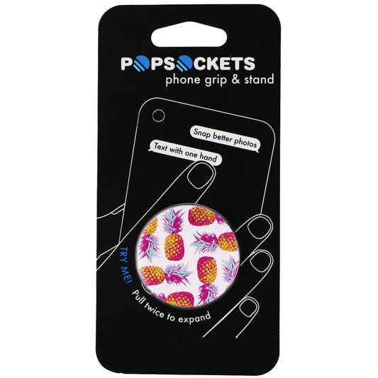 Popsockets Phone Grip & Stand for Smartphones - Pineapple Modernist Cell Phone - Mounts & Holders PopSockets    - Simple Cell Bulk Wholesale Pricing - USA Seller