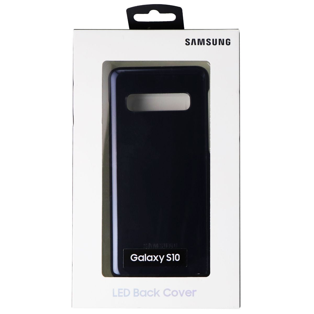 Samsung LED Back Cover Slim Case for Samsung Galaxy S10 - Black Cell Phone - Cases, Covers & Skins Samsung - Simple Cell Bulk Wholesale Pricing - USA Seller