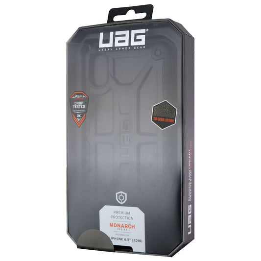 UAG Monarch Series Protective Case for Apple iPhone Xs Max - Black Cell Phone - Cases, Covers & Skins Urban Armor Gear - Simple Cell Bulk Wholesale Pricing - USA Seller