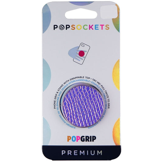 PopSockets PopGrip Stand & Grip with Swappable Top - Iridescent Snake Gold Pink Cell Phone - Mounts & Holders PopSockets - Simple Cell Bulk Wholesale Pricing - USA Seller