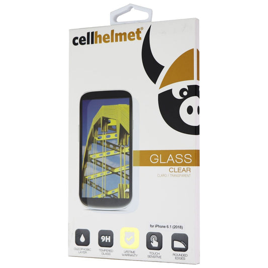 CellHelmet Tempered Glass Screen Protector for Apple iPhone XR - Clear