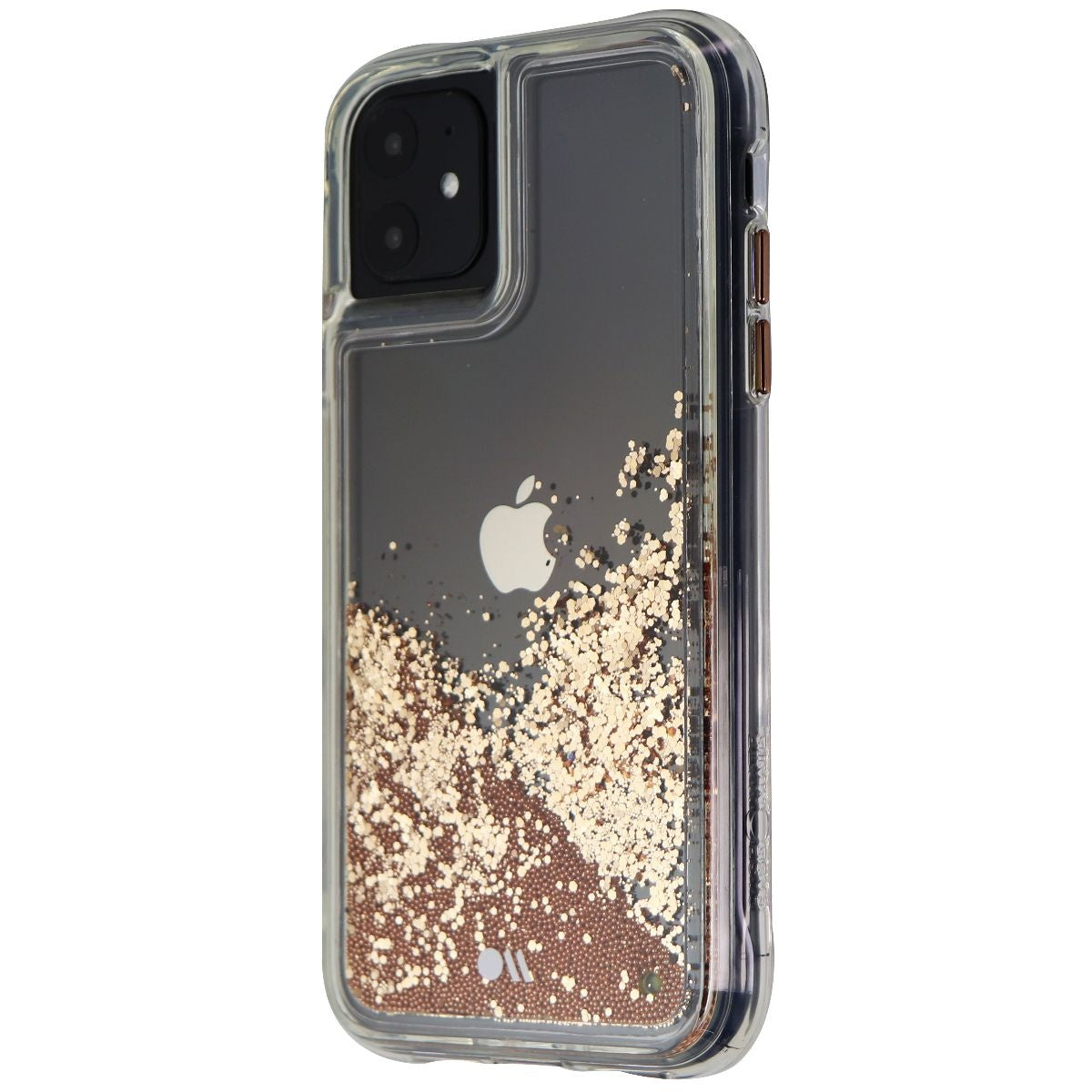 Case-Mate Waterfall Series Liquid Glitter Case for Apple iPhone 11 - Gold Cell Phone - Cases, Covers & Skins Case-Mate    - Simple Cell Bulk Wholesale Pricing - USA Seller