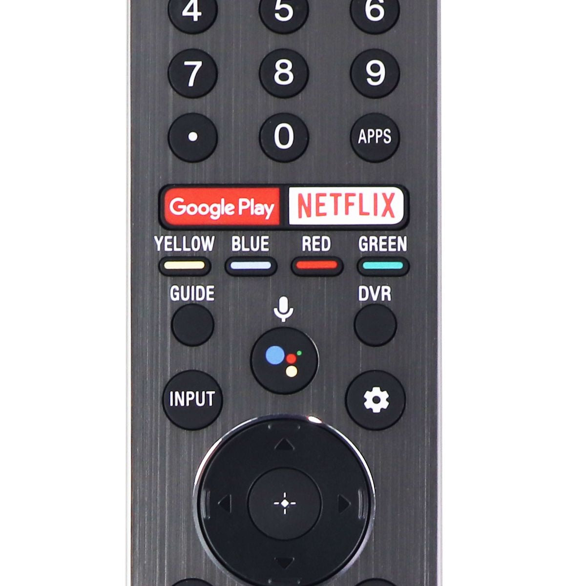 Sony Remote Control (RMF-TX611U) for Select Sony TVs - Metallic Gray TV, Video & Audio Accessories - Remote Controls Sony    - Simple Cell Bulk Wholesale Pricing - USA Seller