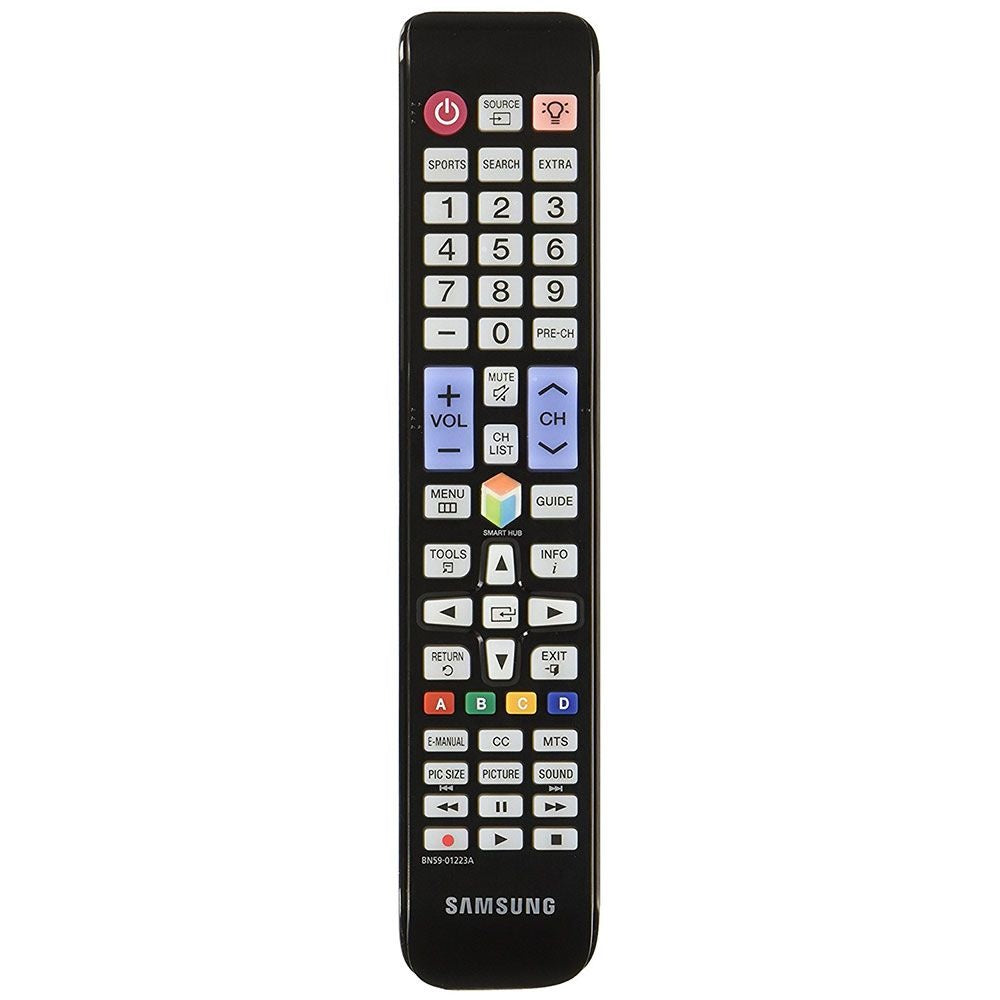 Samsung Remote Control (BN59-01223A) for Select Samsung TVs - Black TV, Video & Audio Accessories - Remote Controls Samsung - Simple Cell Bulk Wholesale Pricing - USA Seller