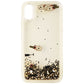 Kate Spade Liquid Glitter Case for Apple iPhone X - Clear/Gold/Champagne Cell Phone - Cases, Covers & Skins Kate Spade - Simple Cell Bulk Wholesale Pricing - USA Seller