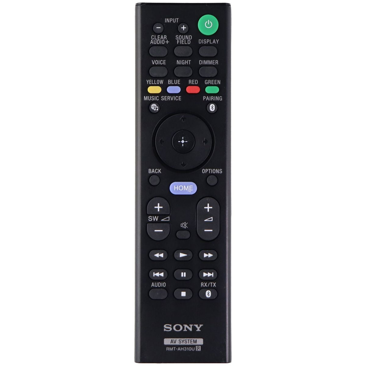 Sony Remote Control (RMT-AH310U) for Select Sony Home Audio Systems - Black TV, Video & Audio Accessories - Remote Controls Sony - Simple Cell Bulk Wholesale Pricing - USA Seller