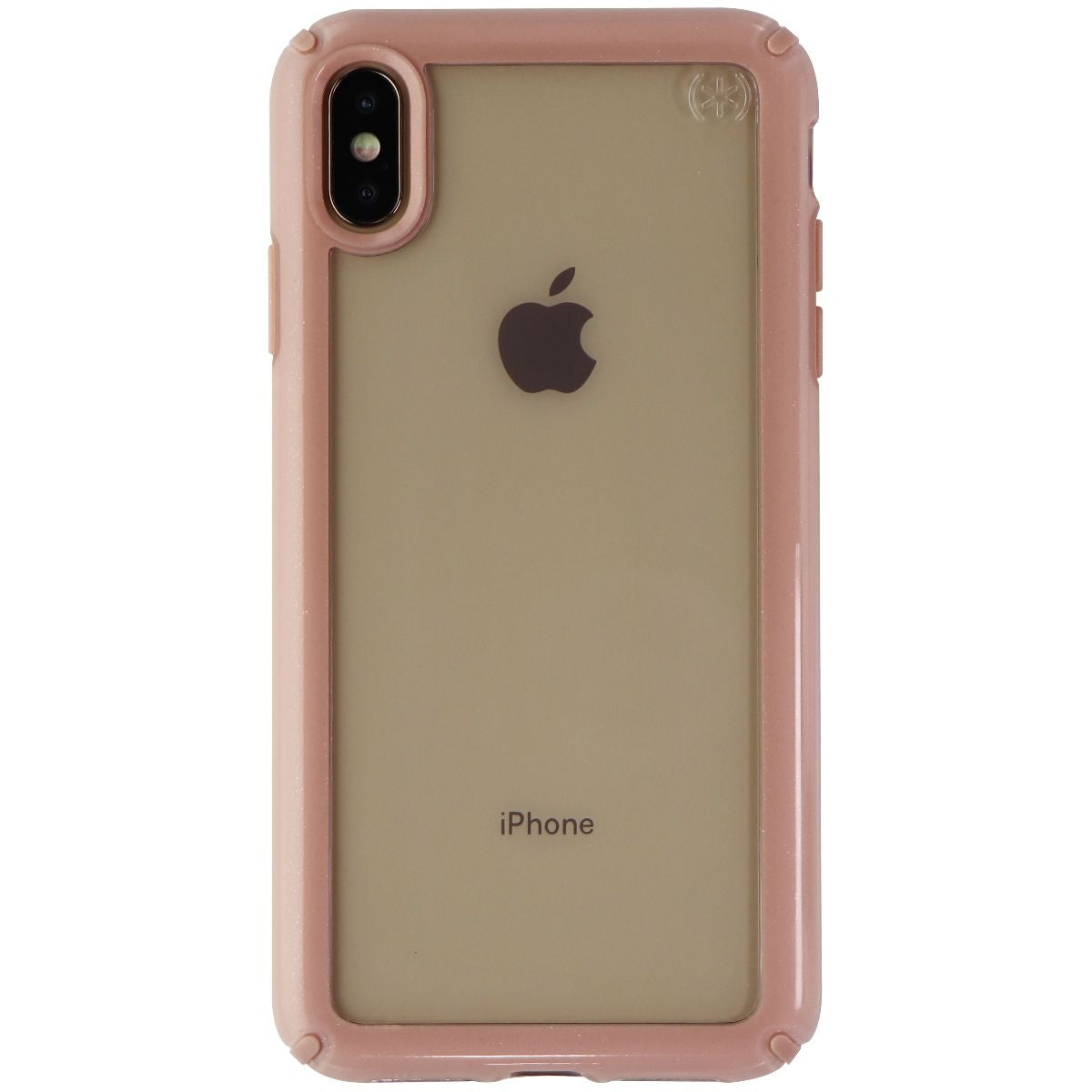 Speck Presidio Show Series Case for Apple iPhone Xs Max - Clear/Rose Gold Cell Phone - Cases, Covers & Skins Speck    - Simple Cell Bulk Wholesale Pricing - USA Seller