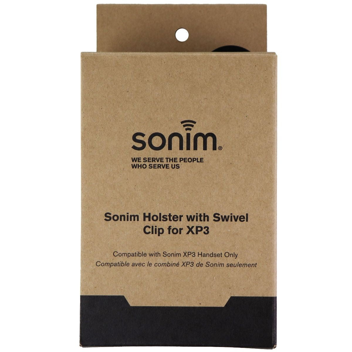 Sonim Holster with Swivel Clip for XP3 Flip Phone - Matte Black Cell Phone - Cases, Covers & Skins Sonim - Simple Cell Bulk Wholesale Pricing - USA Seller