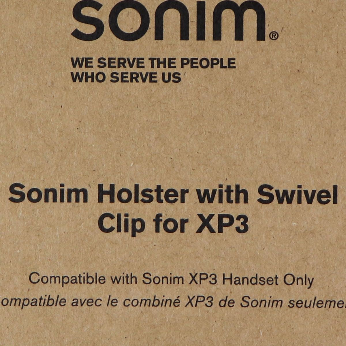 Sonim Holster with Swivel Clip for XP3 Flip Phone - Matte Black Cell Phone - Cases, Covers & Skins Sonim - Simple Cell Bulk Wholesale Pricing - USA Seller
