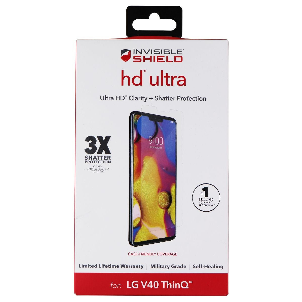 ZAGG Invisible Shield HD Ultra Clarity Screen Protector for LG V40 ThinQ Cell Phone - Screen Protectors Zagg - Simple Cell Bulk Wholesale Pricing - USA Seller