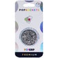 PopSockets PopGrip Swappable Grip & Stand - Foil Confetti Silver Cell Phone - Mounts & Holders PopSockets - Simple Cell Bulk Wholesale Pricing - USA Seller