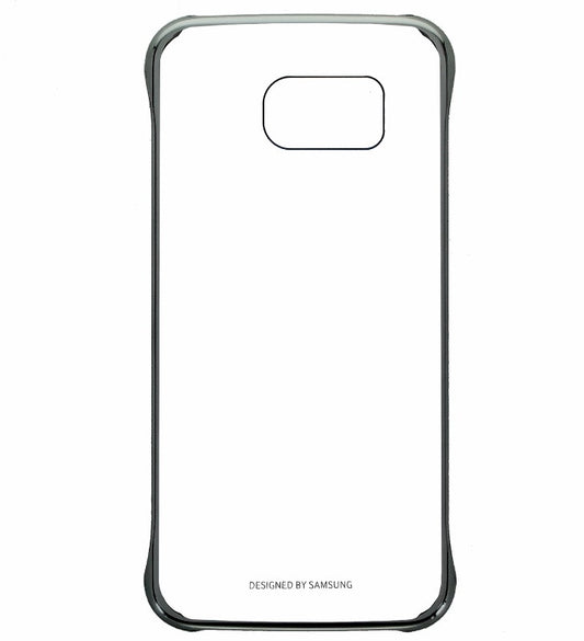 Samsung Protective Cover Case for Samsung Galaxy S6- Clear Silver Cell Phone - Cases, Covers & Skins Samsung - Simple Cell Bulk Wholesale Pricing - USA Seller
