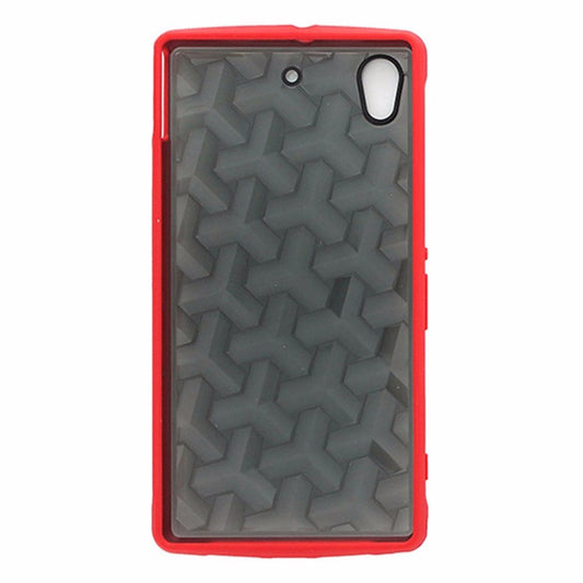 T-Mobile Astro Case for Sony Xperia Z1s Gray w/ Red Trim Cell Phone - Cases, Covers & Skins T-Mobile - Simple Cell Bulk Wholesale Pricing - USA Seller