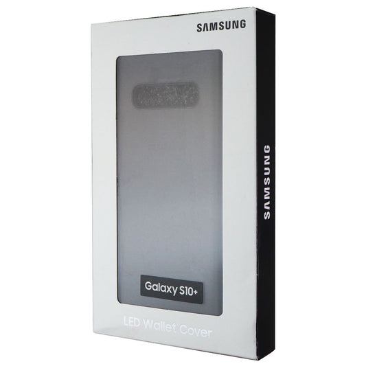 Samsung LED Folio Wallet Case for Samsung Galaxy (S10+) - Black