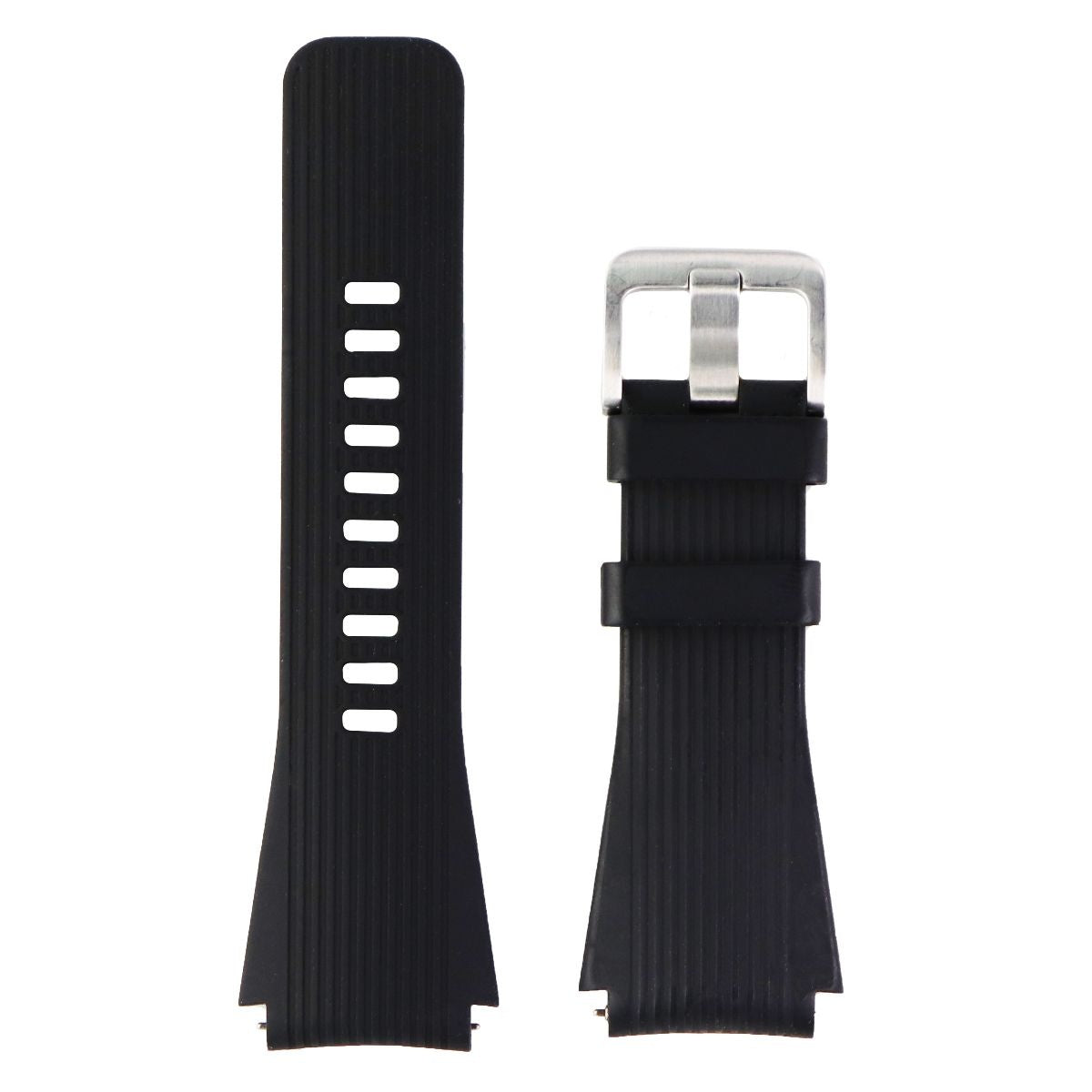 Samsung Galaxy Watch Silicone Replacement Band (22mm) - Black SMALL (ET-YSU80) Smart Watch Accessories - Watch Bands Samsung - Simple Cell Bulk Wholesale Pricing - USA Seller