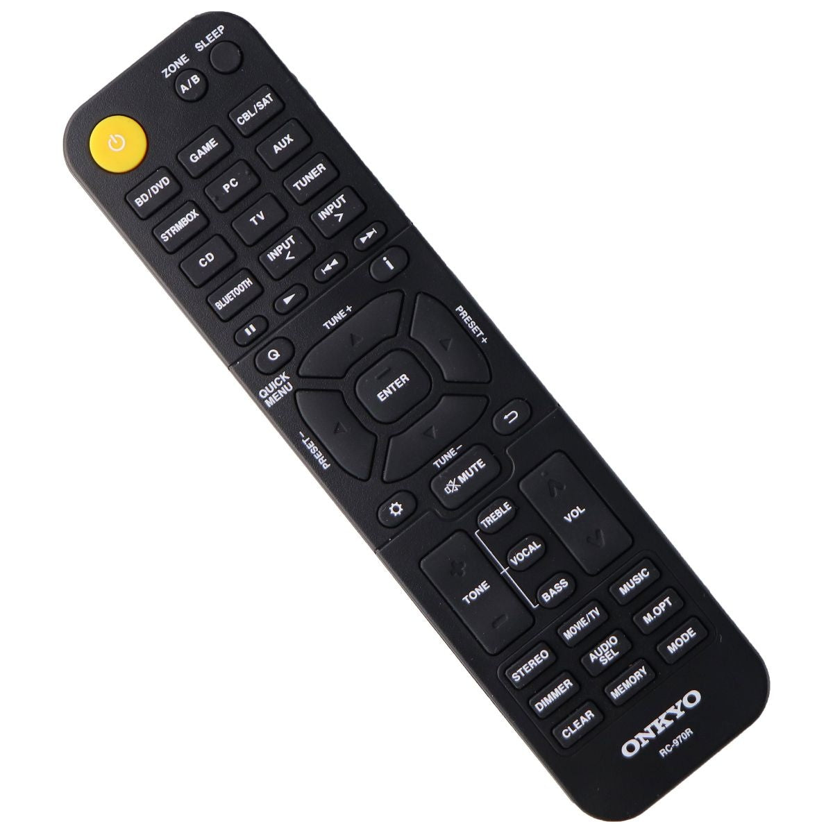 Onkyo Remote Control (RC-970R) for Onkyo TX-SR393 AV Receiver - Black TV, Video & Audio Accessories - Remote Controls Onkyo - Simple Cell Bulk Wholesale Pricing - USA Seller