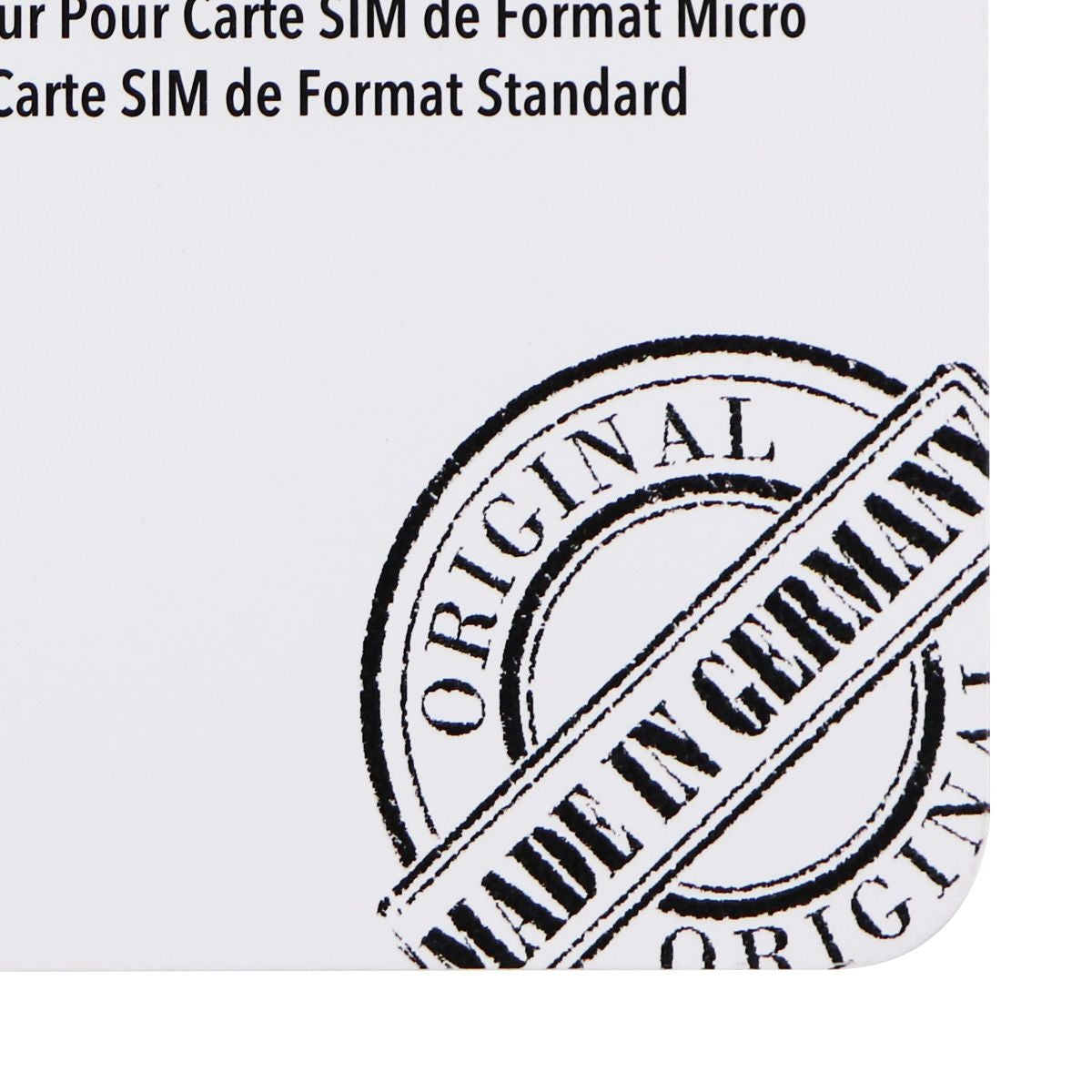 Sadapter Micro SIM to Full SIM Card Adapter (999507-SMCA) - Gray Cell Phone - Replacement Parts & Tools Sadapter - Simple Cell Bulk Wholesale Pricing - USA Seller