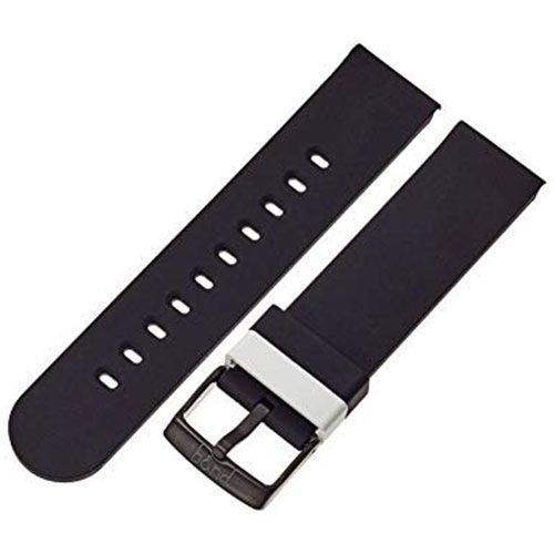 Hadley Roma MODE b&nd 22mm Silicone Active Watch Band - Black Smart Watch Accessories - Watch Bands Hadley Roma    - Simple Cell Bulk Wholesale Pricing - USA Seller