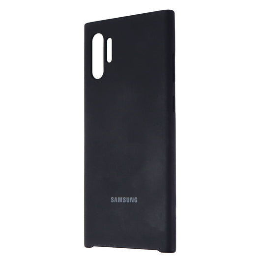 Samsung Galaxy Note10+ and Note 10+ 5G Silicone Case Protective Cover - Black