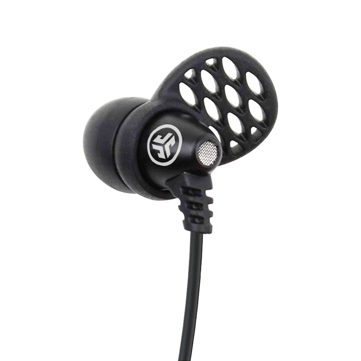 JLab Metal Bluetooth Wireless Rugged Earbuds with Noise Isolation - Black Cell Phone - Headsets JLAB - Simple Cell Bulk Wholesale Pricing - USA Seller