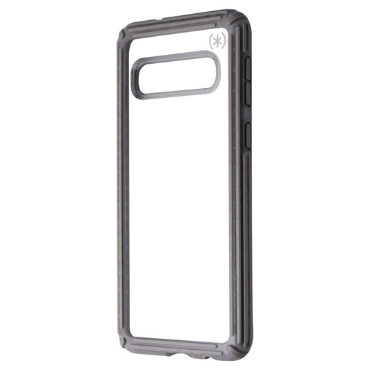 Speck Presidio V-Grip Series Case for Samsung Galaxy S10 - Clear / Gray Cell Phone - Cases, Covers & Skins Speck    - Simple Cell Bulk Wholesale Pricing - USA Seller