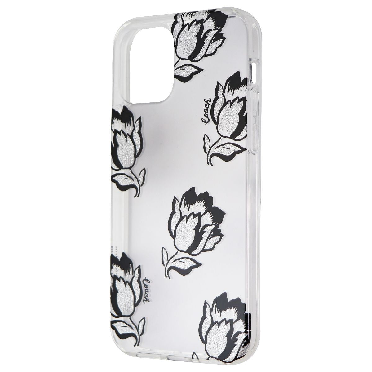 Coach Protective Case for Apple iPhone 12 Pro / iPhone 12 - Desert Tulip Black Cell Phone - Cases, Covers & Skins Coach - Simple Cell Bulk Wholesale Pricing - USA Seller