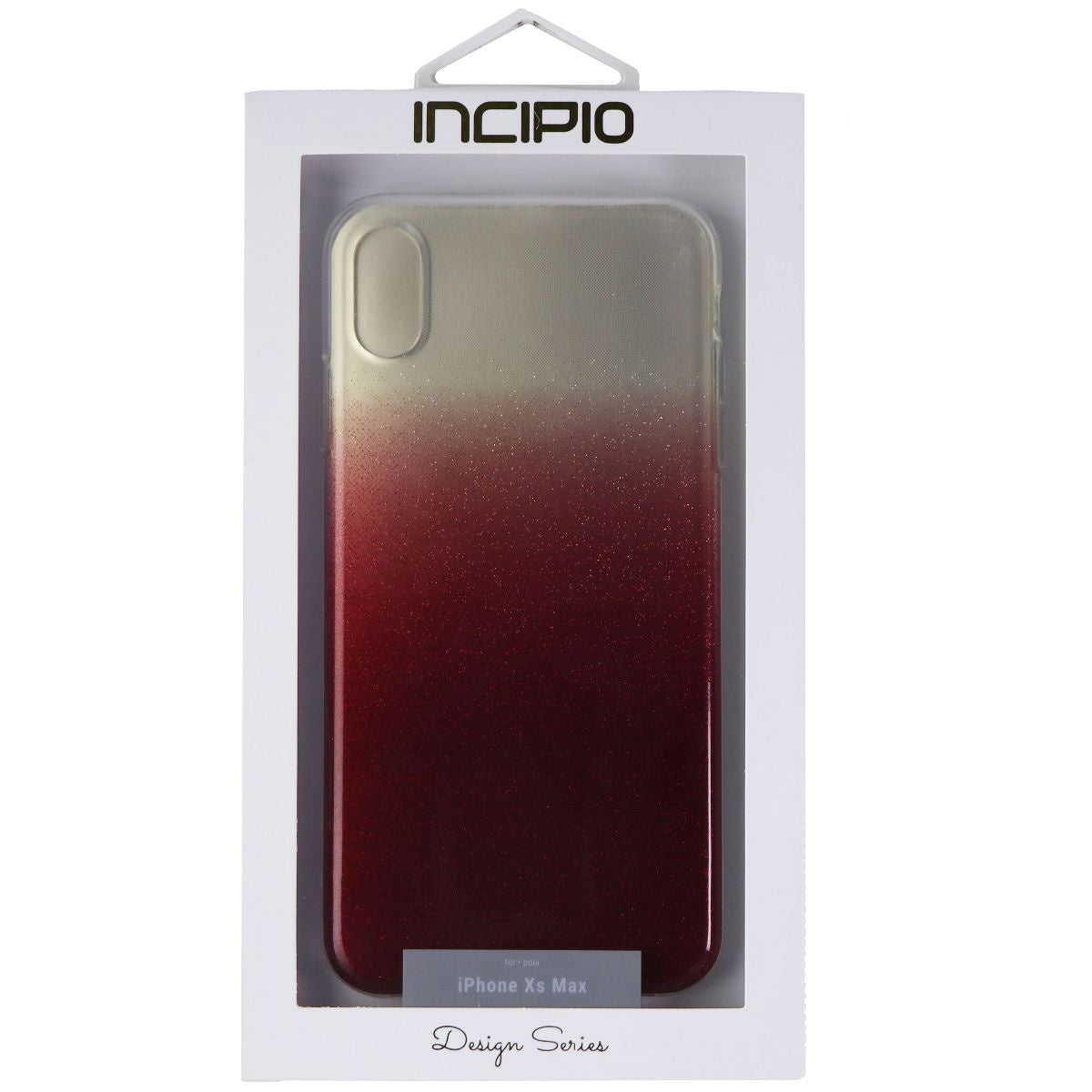 Incipio Design Series Protective Case for iPhone XS Max - Cranberry Sparkler Cell Phone - Cases, Covers & Skins Incipio    - Simple Cell Bulk Wholesale Pricing - USA Seller