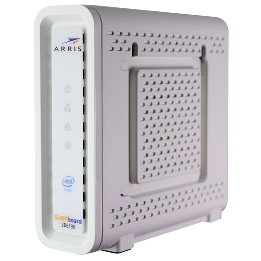 Arris Surfboard SB6190 DOCSIS 3.0 Cable Modem - White - SB6190 Networking - Modems Arris - Simple Cell Bulk Wholesale Pricing - USA Seller