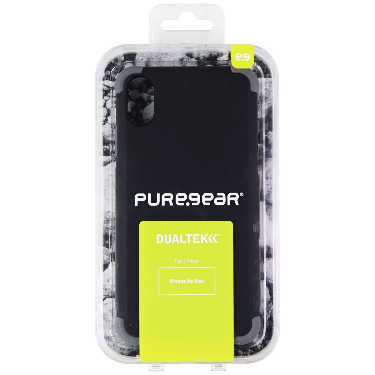 PureGear DualTek Series Hard Case for Apple iPhone Xs Max - Matte Black Cell Phone - Cases, Covers & Skins PureGear    - Simple Cell Bulk Wholesale Pricing - USA Seller