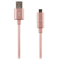 Verizon (CABMICRRSGLD-M) 4Ft Charge & Sync Cable for Micro USB Devices -Rosegold Cell Phone - Cables & Adapters Verizon - Simple Cell Bulk Wholesale Pricing - USA Seller