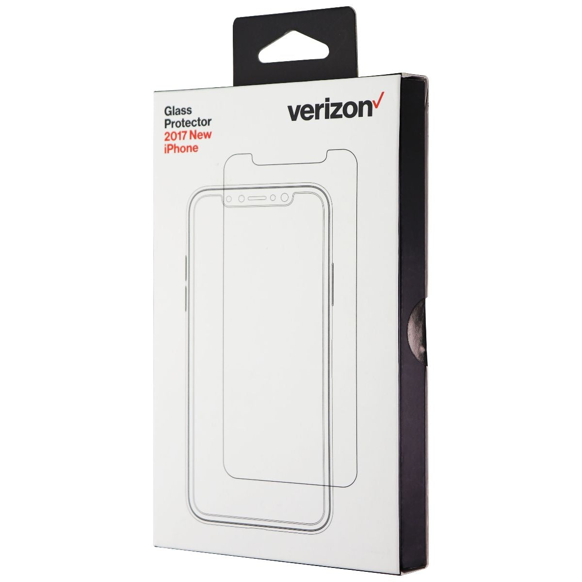Verizon Tempered Glass Screen Display Protector for Apple iPhone Xs/X ...