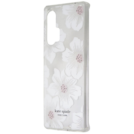 Kate Spade Hard Case for Motorola Edge+ (2020) - Hollyhock Floral Clear/Cream Cell Phone - Cases, Covers & Skins Kate Spade - Simple Cell Bulk Wholesale Pricing - USA Seller