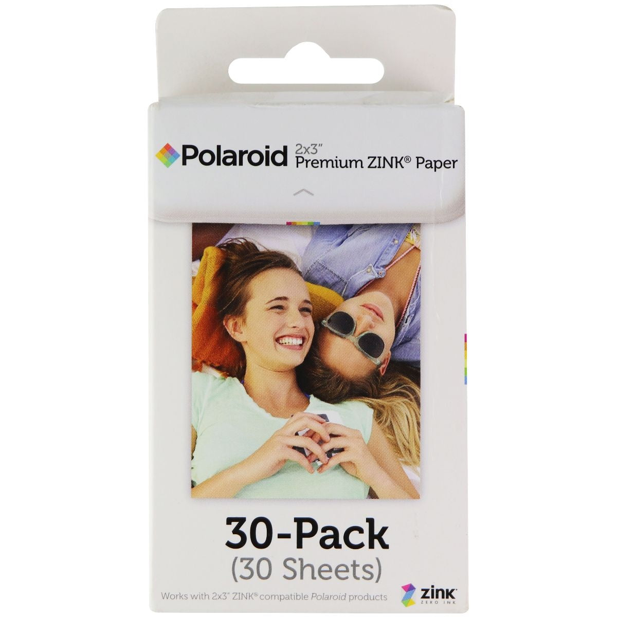 Polaroid M230 ZINK Glossy Photo Paper - White (POLZ2X330) Printer Accessories - Printer Photo Paper Polaroid - Simple Cell Bulk Wholesale Pricing - USA Seller