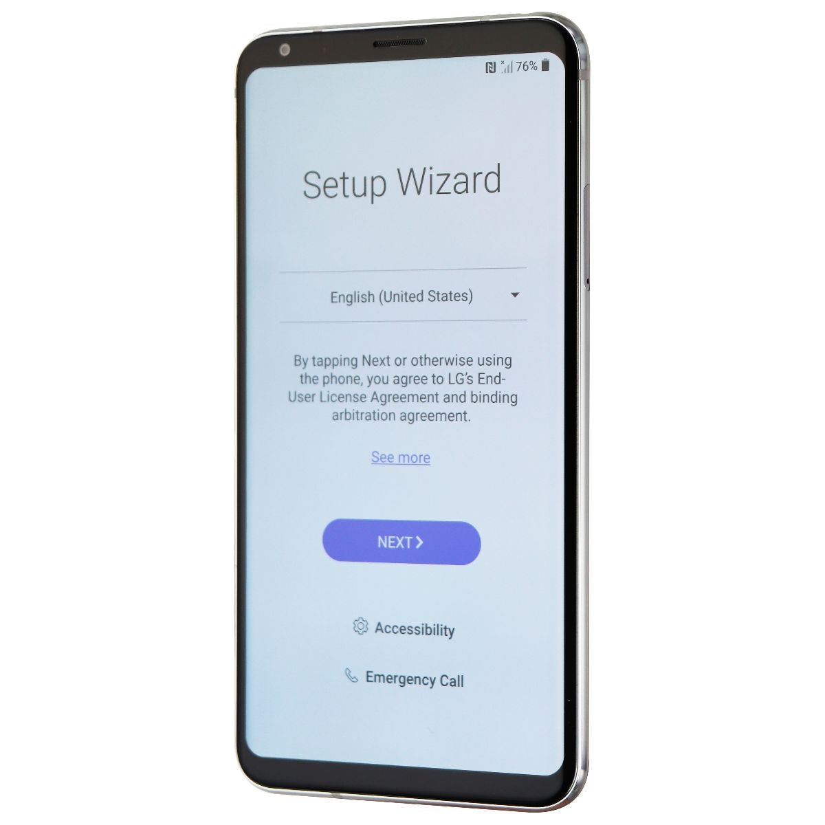 LG V30 Smartphone (VS996) Verizon Only - 64GB / Cloud Silver