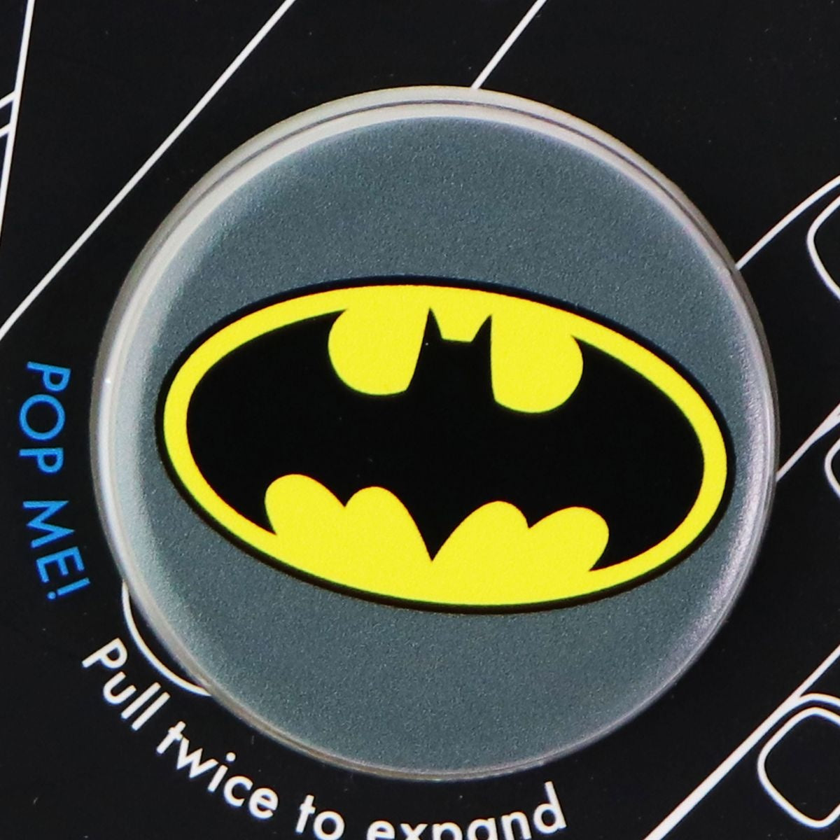 Genuine PopSocket Grip & Stand for Phones and Tablets - Batman Icon Cell Phone - Mounts & Holders PopSockets - Simple Cell Bulk Wholesale Pricing - USA Seller