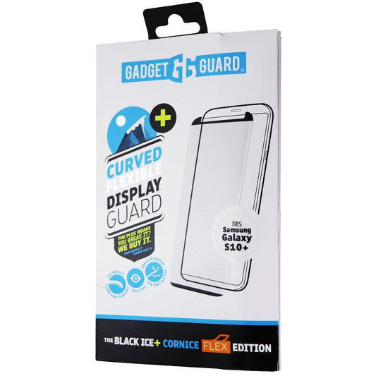 Gadget Guard (Black Ice+) Cornice Flex Screen Protector for Galaxy (S10+) Cell Phone - Screen Protectors Gadget Guard - Simple Cell Bulk Wholesale Pricing - USA Seller