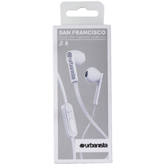Urbanista San Francisco Earphones with Remote & Mic - Fluffy Cloud Portable Audio - Headphones Urbanista - Simple Cell Bulk Wholesale Pricing - USA Seller