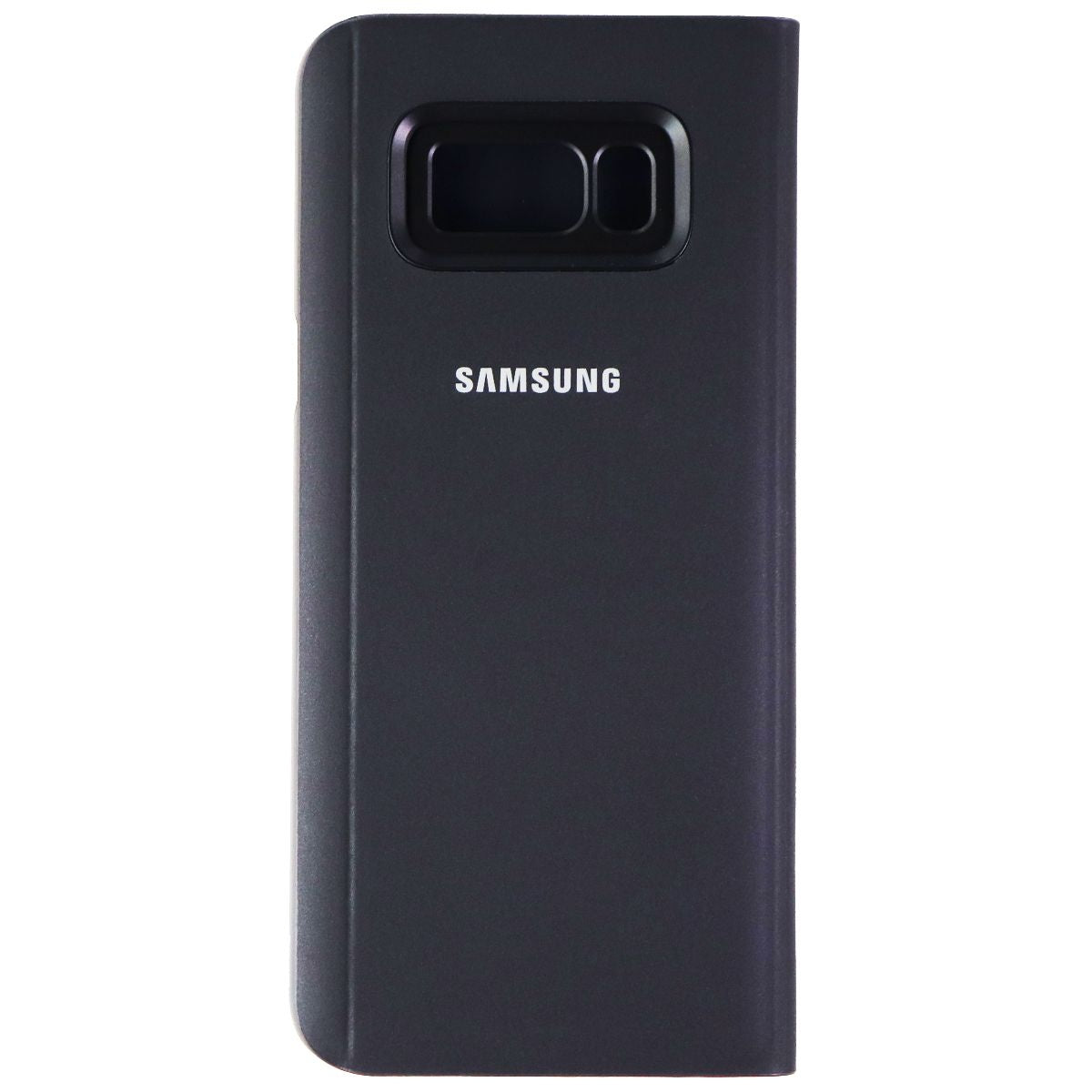 Samsung Clear View Standing Cover for Samsung Galaxy (S8+) - Black