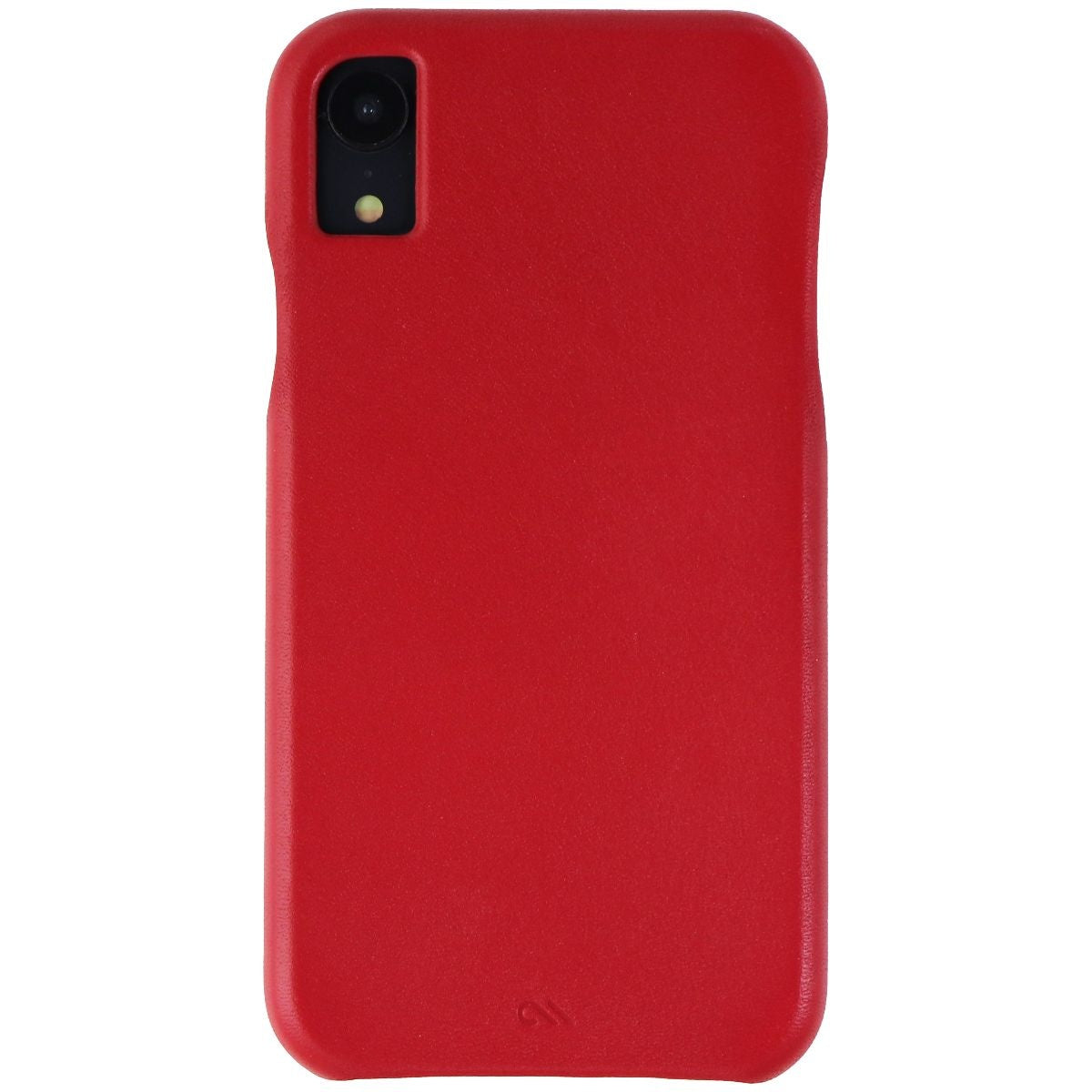 Case-Mate Hardshell Leather Case for Apple iPhone XR - Cardinal Red Leather Cell Phone - Cases, Covers & Skins Case-Mate - Simple Cell Bulk Wholesale Pricing - USA Seller