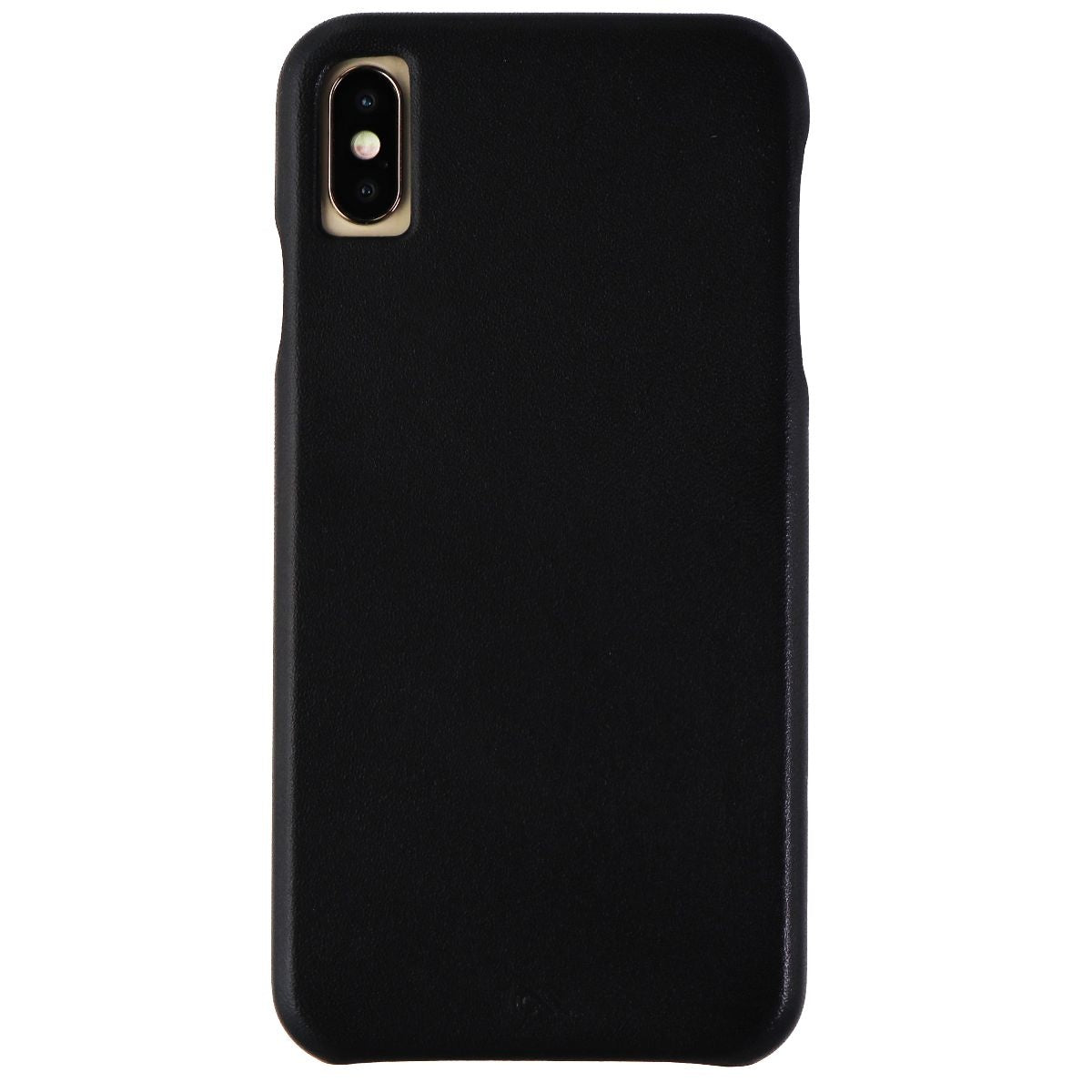 Case-Mate Barely There Genuine Leather Hard Case for Apple iPhone XS Max - Black Cell Phone - Cases, Covers & Skins Case-Mate - Simple Cell Bulk Wholesale Pricing - USA Seller