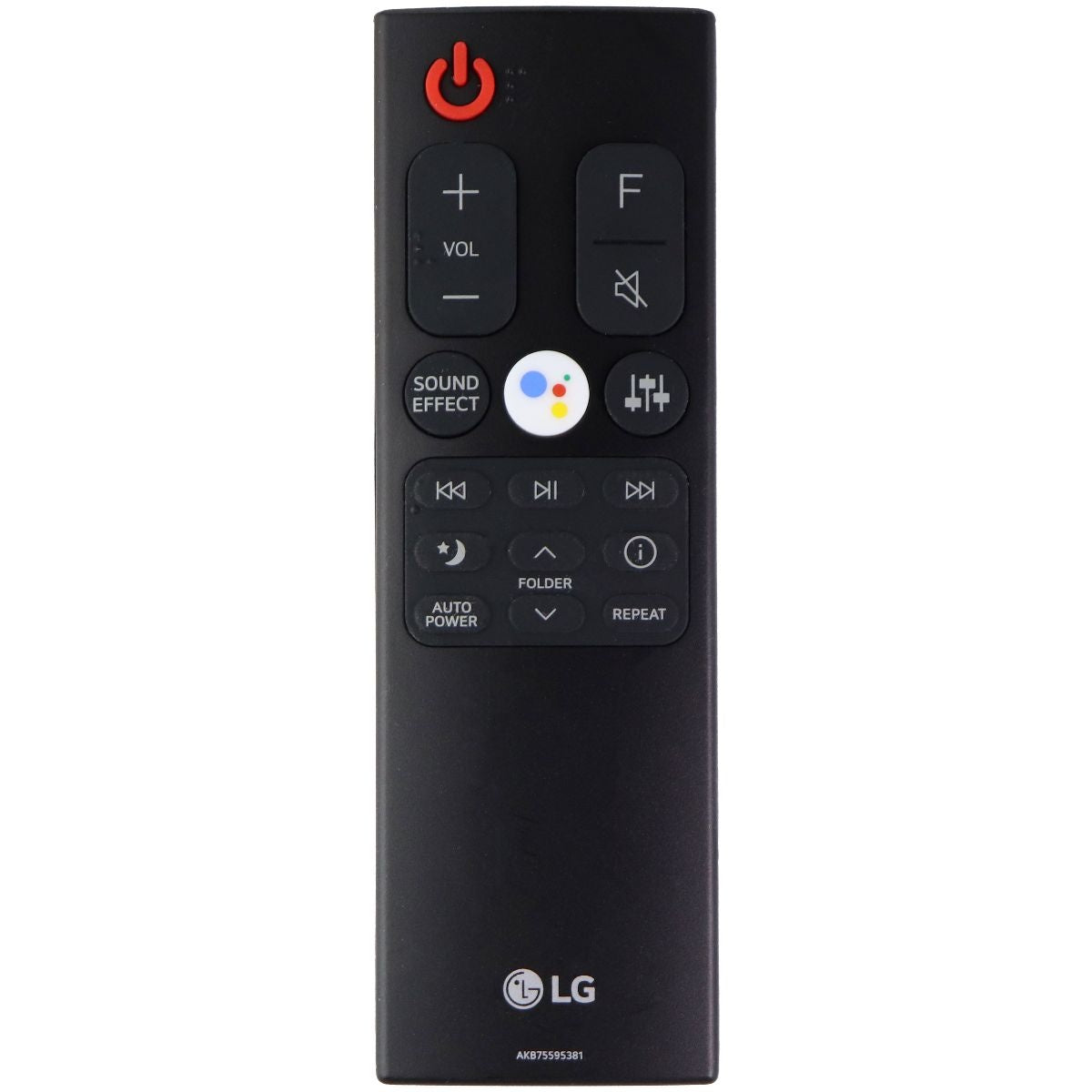 LG Remote Control (AKB75595381) for Select LG Soundbars - Black TV, Video & Audio Accessories - Remote Controls LG    - Simple Cell Bulk Wholesale Pricing - USA Seller