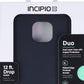 Incipio Duo Series Dual Layer Case for Moto G Power (2021) - Matte Black Cell Phone - Cases, Covers & Skins Incipio    - Simple Cell Bulk Wholesale Pricing - USA Seller